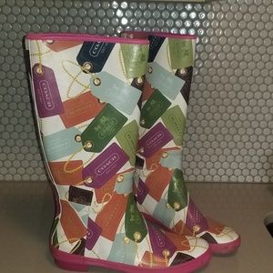 Coach Rain Boots